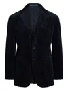 Polo Ralph Lauren 8 Wale Corduroy Single-breasted Sportcoat In Blue