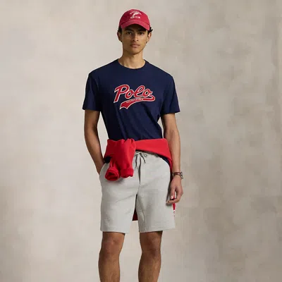 Polo Ralph Lauren 9-inch Double-knit Short In Dark Sport Heather
