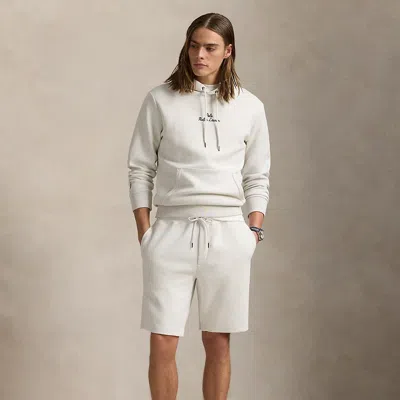 Polo Ralph Lauren Men's Double-knit Shorts In White