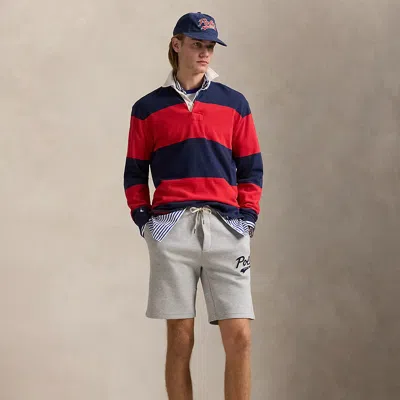Polo Ralph Lauren 9-inch Logo Double-knit Short In Andover Heather