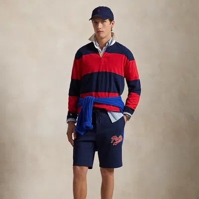 Polo Ralph Lauren 9-inch Logo Double-knit Short In Cruise  Navy