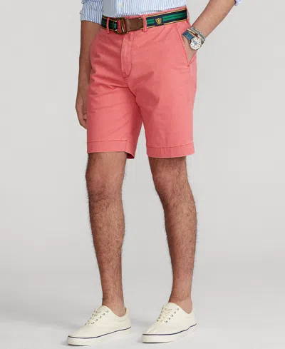Polo Ralph Lauren 9-inch Stretch Classic Fit Chino Short In Pink