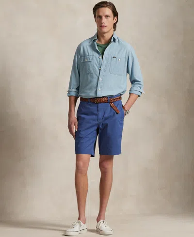 Polo Ralph Lauren 9-inch Stretch Classic Fit Chino Short In Blue
