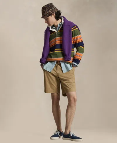 Polo Ralph Lauren 9-inch Stretch Classic Fit Chino Short In Brown