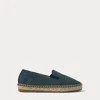 Polo Ralph Lauren A-line Cotton Canvas Espadrille In Navy