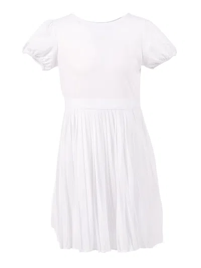 Polo Ralph Lauren Knit A Line Dresses In White