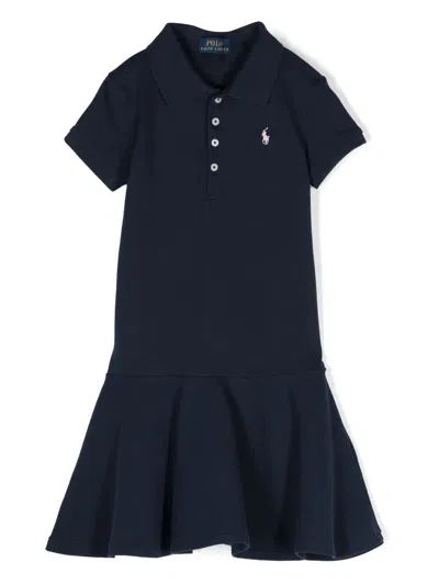 POLO RALPH LAUREN SHORT-SLEEVE POLO DRESS