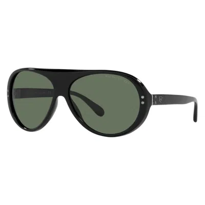 Polo Ralph Lauren Acetate Men's Sunglasses In Black