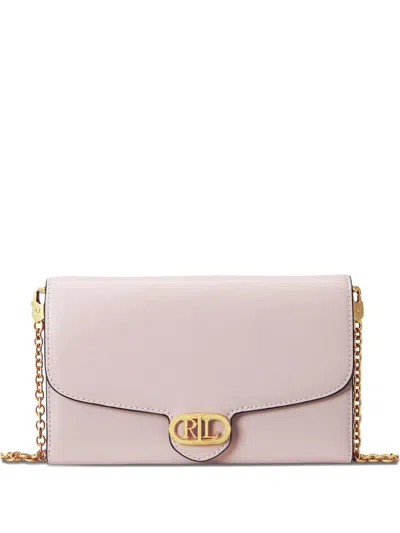 Polo Ralph Lauren Adair Logo-plaque Crossbody Bag In Purple