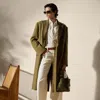 Polo Ralph Lauren Adalaide Double-faced Wool-cashmere Coat In Moss