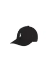 Polo Ralph Lauren Embroidered Polo Pony Baseball Cap In Black