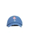 Polo Ralph Lauren Blue Twill Polo Bear Cap In Blue