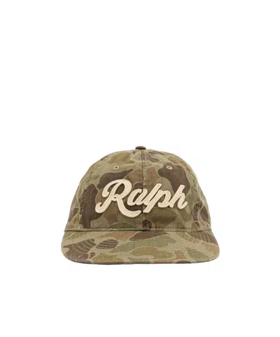 Polo Ralph Lauren Adjustable Baseball Cap In Brown