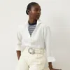 Polo Ralph Lauren Adrien Relaxed Fit Linen Shirt In Cream