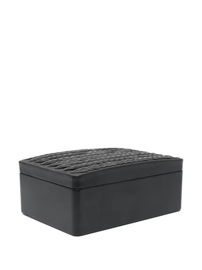 Polo Ralph Lauren Adrienne Leather Box In Black