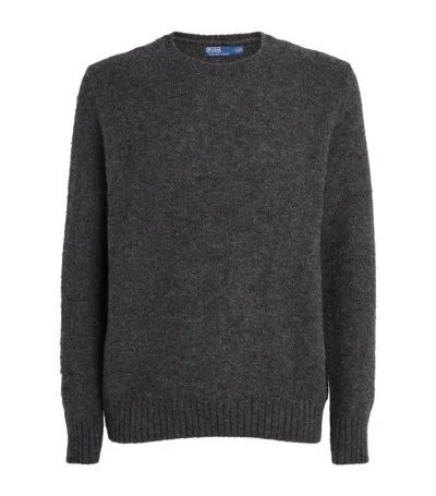 Polo Ralph Lauren Alpaca-blend Sweater In Grey