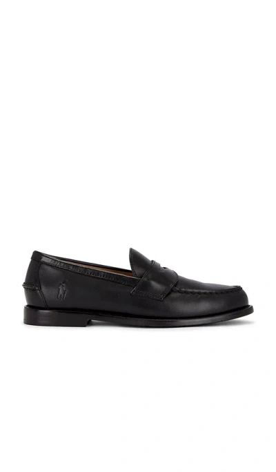 Polo Ralph Lauren Alston Penny Loafer In Black