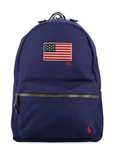 Polo Ralph Lauren Kids' American Backpack In Blue