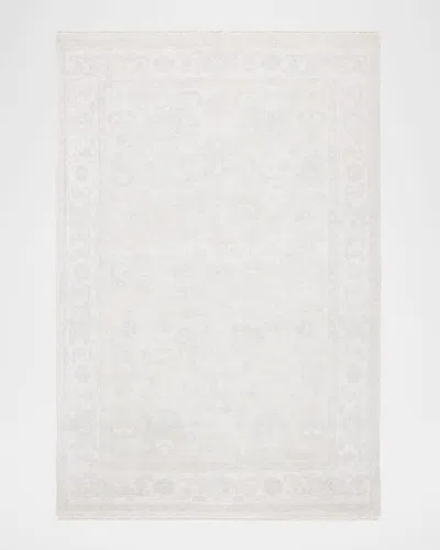 Polo Ralph Lauren Anaglyph Hand Knotted Rug In Fog