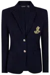 Polo Ralph Lauren Anfisa Lined Jacket In Navy