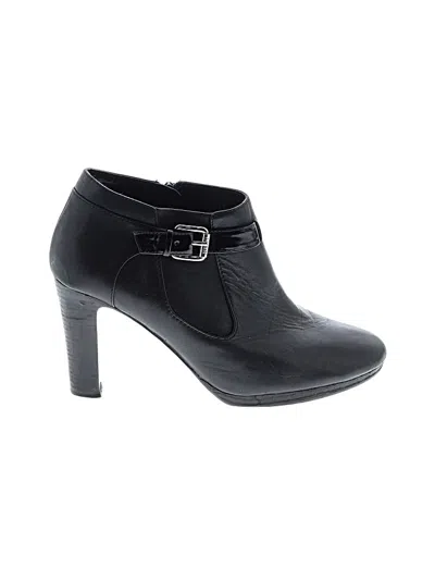 Pre-owned Polo Ralph Lauren Ankle Boots In Black