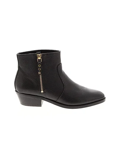 Pre-owned Polo Ralph Lauren Ankle Boots In Black