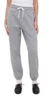 Polo Ralph Lauren Ankle Jogger Sweatpants Grey Heather In Gray