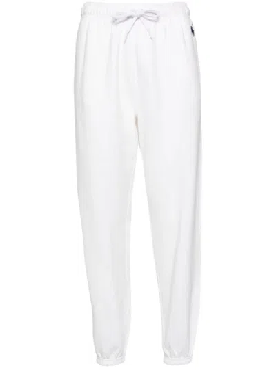 Polo Ralph Lauren Ankle-length Relaxed-fit Athletic Pants In White