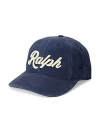 Polo Ralph Lauren Appliqued Twill Ball Cap In Newport Navy