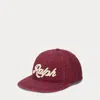 Polo Ralph Lauren Appliquéd Twill Ball Cap In Brown