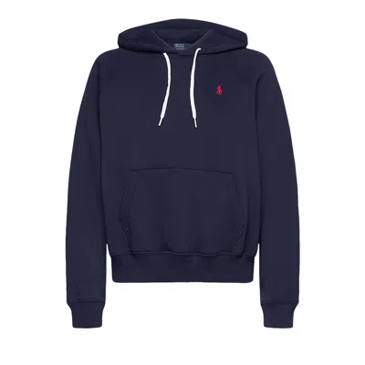 Pre-owned Polo Ralph Lauren Arctic Fleece Knit Sweatshirt 'cruise Navy' | Blue | Women's Size L