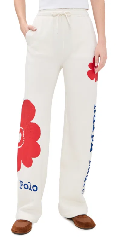 Polo Ralph Lauren Arctic Fleece Sweatpants Warm White