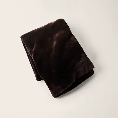 Polo Ralph Lauren Arden Throw Blanket In Brown