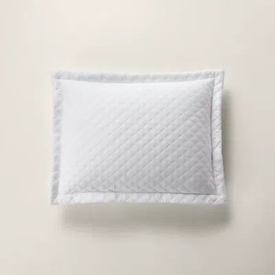 Polo Ralph Lauren Argyle Sateen Throw Pillow In Studio White