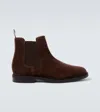 Polo Ralph Lauren Asher Suede Chelsea Boots In Brown