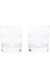Polo Ralph Lauren Ashton Glasses (set Of Two) In Neutrals