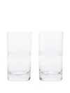 Polo Ralph Lauren Ashton Highball Glasses (set Of Two) In White