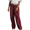 Polo Ralph Lauren Lauren Ralph Lauren Plaid Pajama Pants In Red