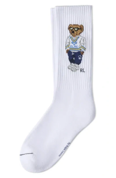 Polo Ralph Lauren Athletic Club Bear Crew Socks