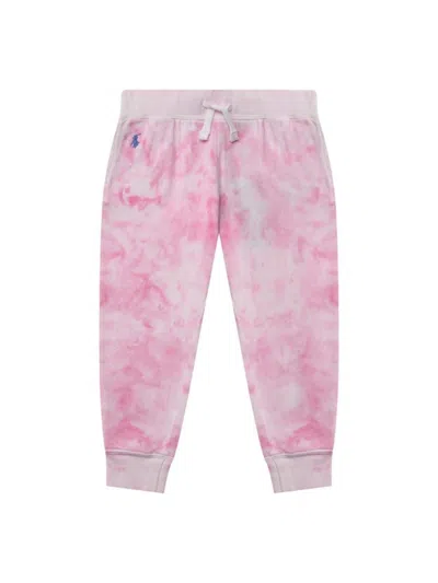 Polo Ralph Lauren Athletic Mini Pants For Girls In Pink