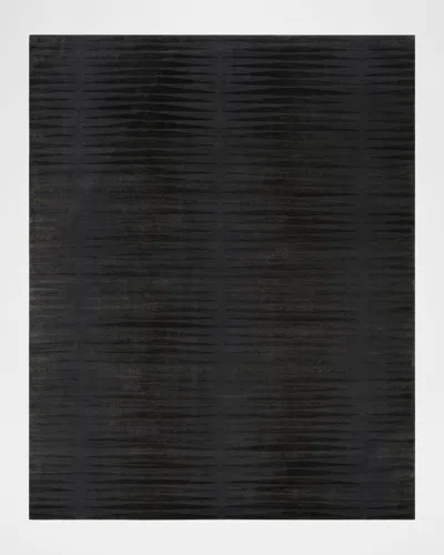 Polo Ralph Lauren Ayumi Hand-knotted Rug, 10' X 14' In Gunmetal