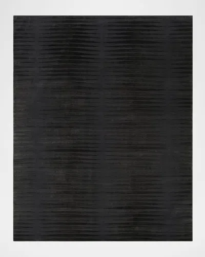 Polo Ralph Lauren Ayumi Hand-knotted Rug, 6' X 9' In Gunmetal