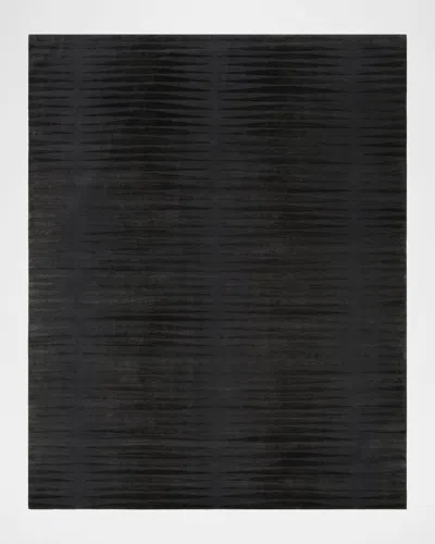 Polo Ralph Lauren Ayumi Hand-knotted Rug, 9' X 12' In Gunmetal
