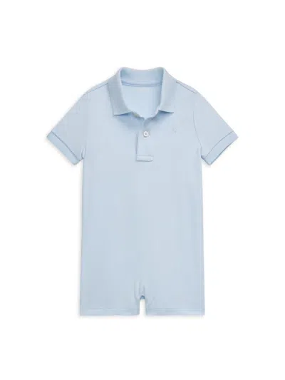 Polo Ralph Lauren Baby Boy's Polo Shortalls In Blue