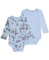 Polo Ralph Lauren Baby Boys 2-pk. Cotton Bodysuits In Blue