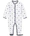 Polo Ralph Lauren Baby Boys Bear Cotton Footed Coverall In Refined Navy