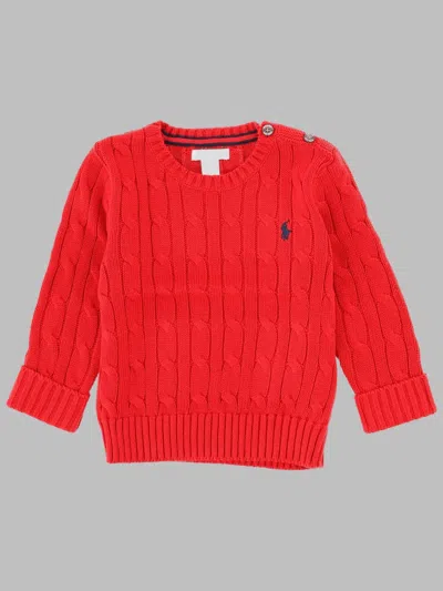 Polo Ralph Lauren Cn-tops-sweater In Red