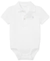 Polo Ralph Lauren Ralph Lauren Baby Boys Cotton Interlock Bodysuit In White
