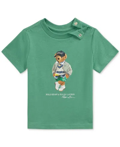 POLO RALPH LAUREN BABY BOYS COTTON POLO BEAR TEE