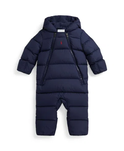 POLO RALPH LAUREN BABY BOYS DOWN HOODED BUNTING JACKET